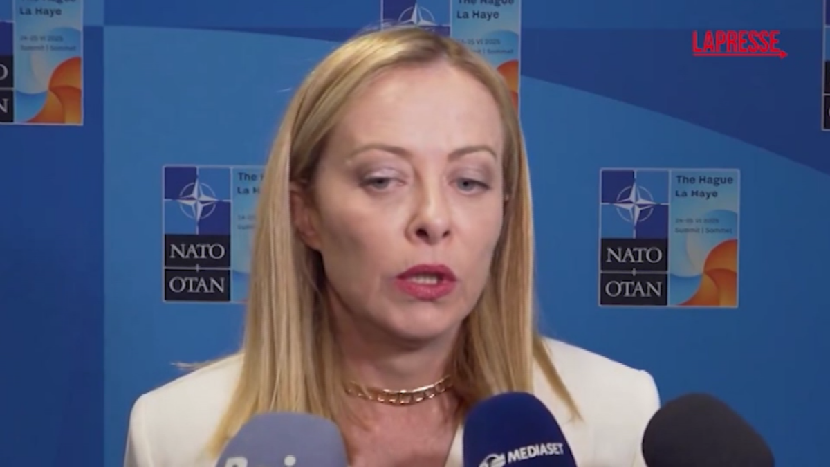 Vertice Nato, Meloni: “Ora è il momento del cessate il fuoco in Ucraina e a Gaza”