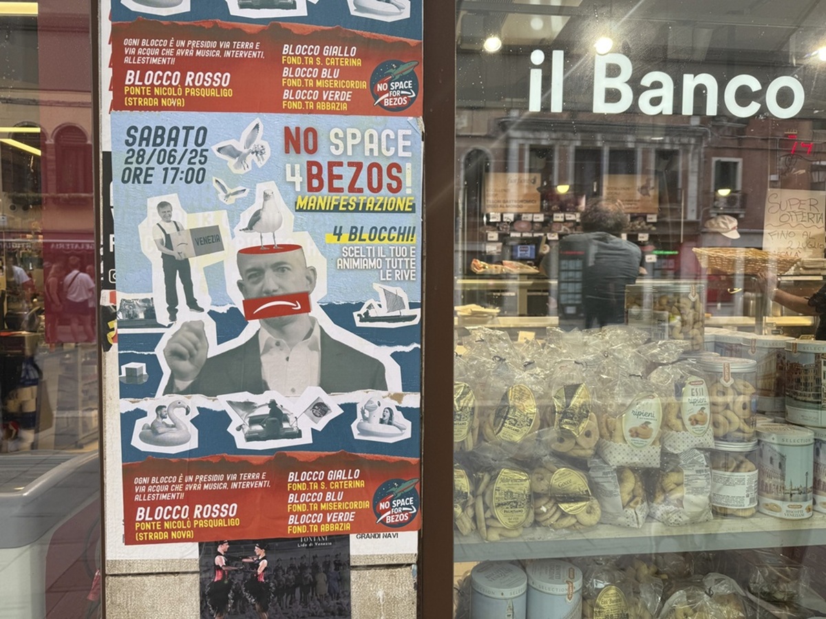 Matrimonio Bezos a Venezia, i motivi delle proteste Matrimonio Bezos a Venezia, i motivi delle proteste