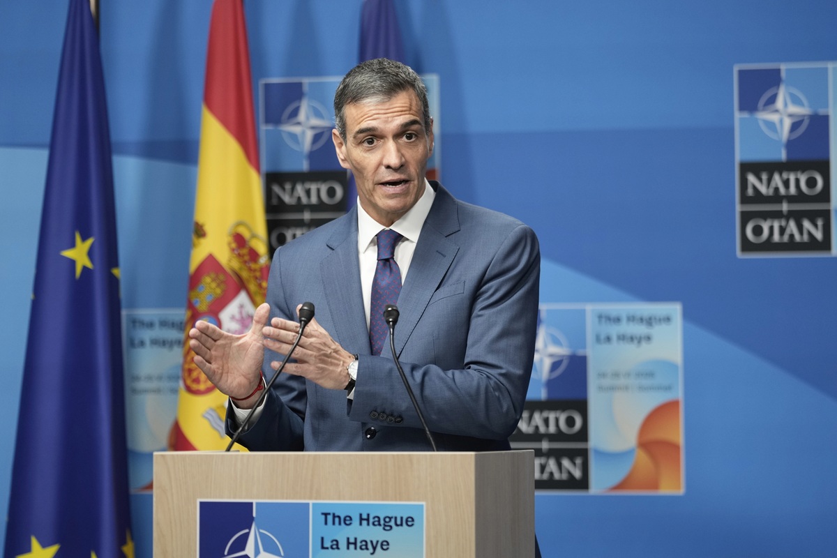 Vertice Nato all’Aja, il ‘caso’ Spagna: spesa per difesa al 2,1% del Pil Vertice Nato all’Aja, il ‘caso’ Spagna: spesa per difesa al 2,1% del Pil