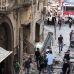 Napoli, esplosione in un deposito di bombole: c’è una vittima