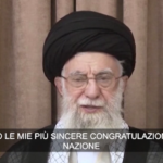 Iran, Khamenei in un video si congratula per la vittoria: “Dato schiaffo agli Usa”