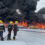 Myanmar, a Yangon in fiamme milioni di dollari di droga confiscata: il rogo è spettacolare