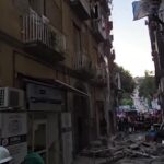 Napoli, esplosione in un locale di via Foria: morto un 55enne, quattro i feriti