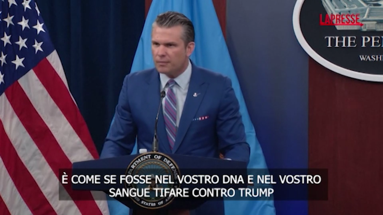 israele iran hegseth alla stampa l8217odio per trump 232 nel vostro dna