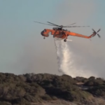 Vasti incendi in Grecia: evacuate comunità vicino a Atene