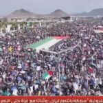Yemen, migliaia in piazza per mostrare solidarietà a Gaza
