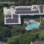 Los Angeles, ladri saccheggiano la mega villa di Brad Pitt: le immagini dal drone