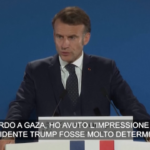 Gaza, Macron: “Trump è determinato a trovare il cessate il fuoco il prima possibile”