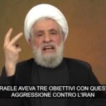 Iran, il leader di Hezbollah in tv: “Gli obiettivi di Israele sono completamente falliti”