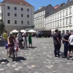 Budapest Pride, la tromba “funebre” dell’attivista per i neo-nazi che se ne vanno