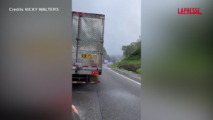 Usa, frana di fango in Virginia: migliaia di automobilisti bloccati per otto ore