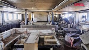 Bayesian, all’interno del superyacht dopo il recupero del relitto: ecco le foto