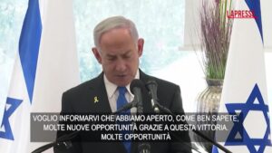 Netanyahu: “La vittoria contro l’Iran apre molte opportunità”