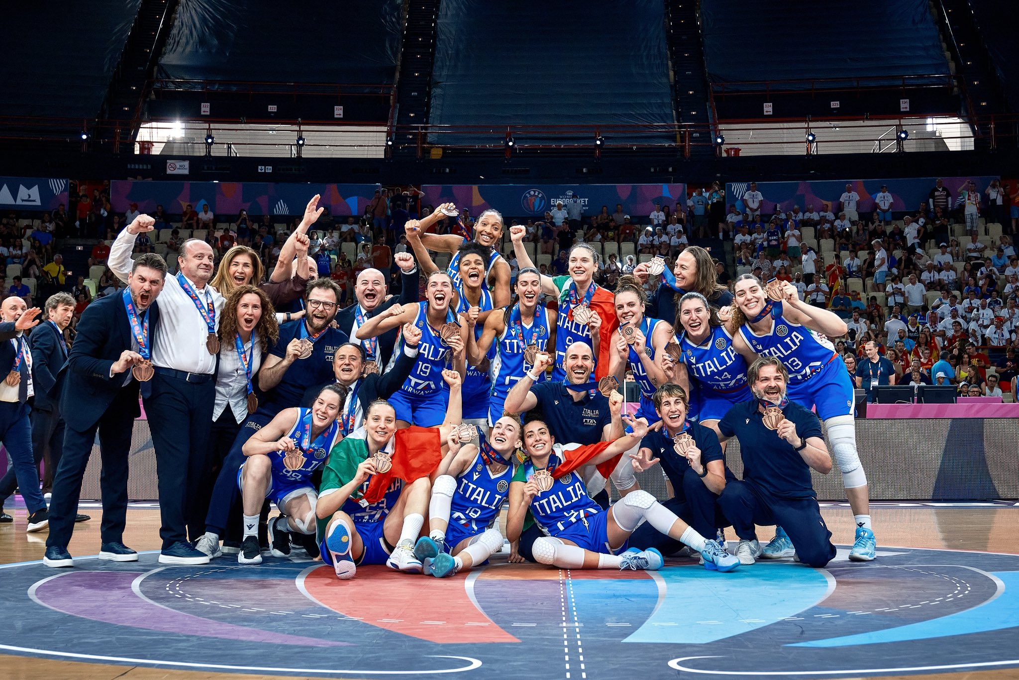 Basket femminile, bronzo Italia agli Europei e ritorno sul podio dopo 30 anni