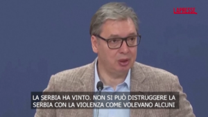 Serbia, Vucic annuncia altri arresti dopo scontri a manifestazione Belgrado