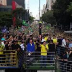 Brasile, Bolsonaro raduna sostenitori a San Paolo per protestare contro processo a Corte Suprema