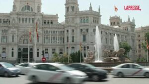 Spagna, l’ondata di caldo soffoca Madrid