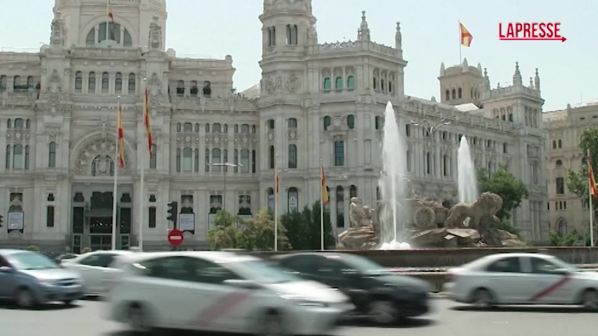 Spagna, l’ondata di caldo soffoca Madrid Spagna, l’ondata di caldo soffoca Madrid