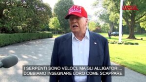 Alligator Alcatraz, Trump: “Gli dobbiamo insegnare come scappare dagli alligatori”