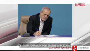 Iran, Pezeshkian promulga legge sospensione cooperazione con Aiea: l’annuncio tv