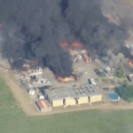 California, incendio in una fabbrica di fuochi d’artificio a Sacramento