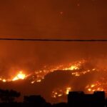 Creta, incendio devastante sull’isola: evacuati case e hotel