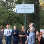 Roma, inaugurata la targa per Mariangela Melato a Villa Borghese
