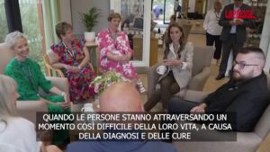 La principessa Kate parla della cura del cancro
