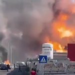 Roma, prima l’incendio poi l’esplosione: il momento della deflagrazione