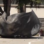 Esplosione Roma, la lamiera del distributore finita nel cortile dell’asilo