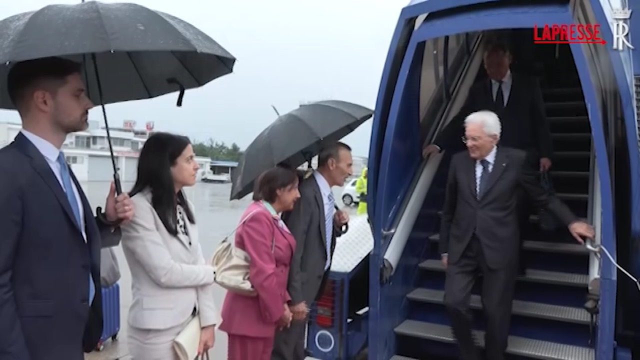 Quirinale, Mattarella è atterrato a Zagabria per la visita ufficiale in Croazia Quirinale, Mattarella è atterrato a Zagabria per la visita ufficiale in Croazia