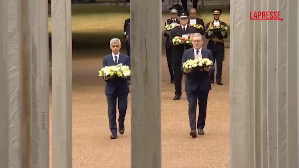 londra il premier starmer e il sindaco khan ricordano gli attentati del 2005