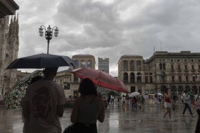 Maltempo ed eventi estremi: 100 alberi caduti a Bergamo