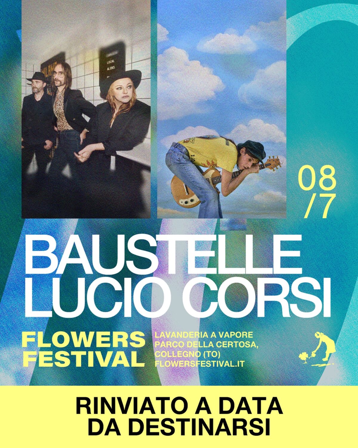 Maltempo a Torino, annullato concerto Baustelle e Lucio Corsi