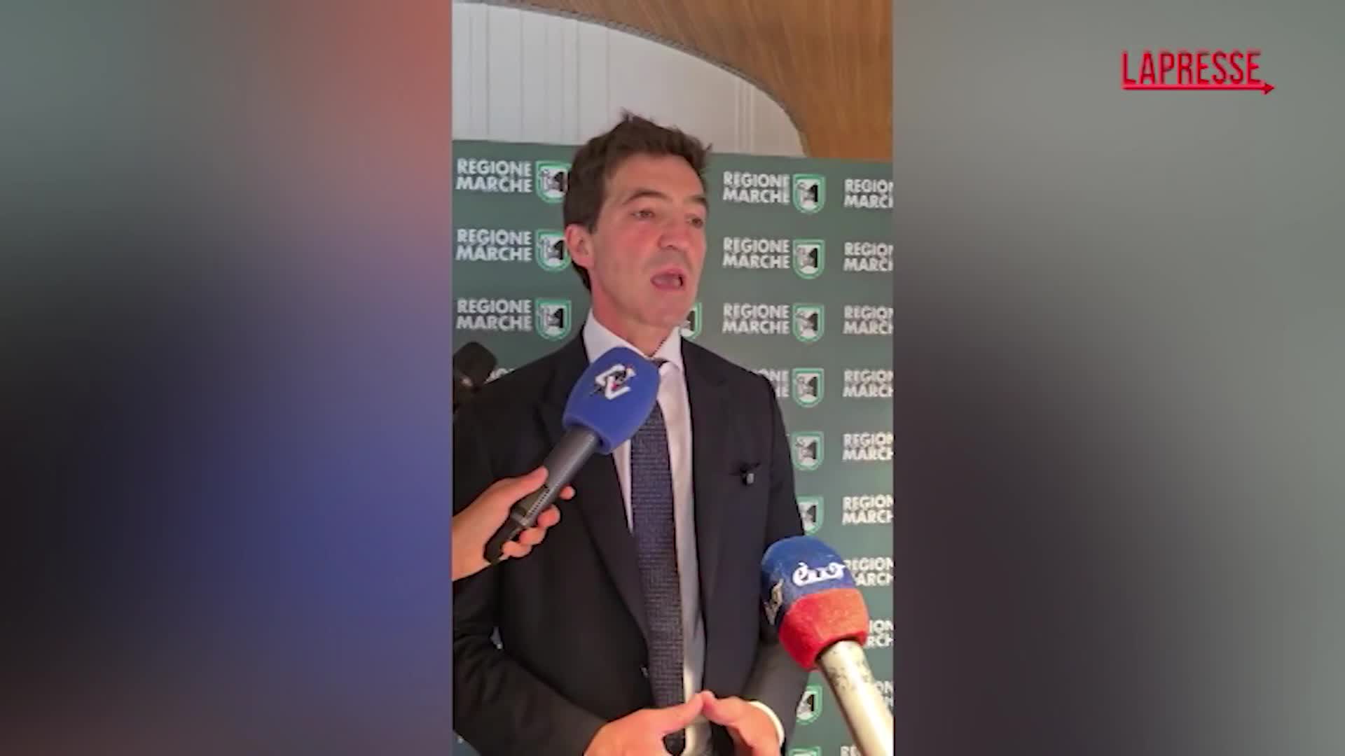 Marche, Acquaroli: "I cittadini sono al primo posto, non le fibrillazioni" Marche, Acquaroli: "I cittadini sono al primo posto, non le fibrillazioni"