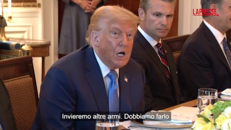 Ucraina, Trump: "Invieremo più armi a Kiev"