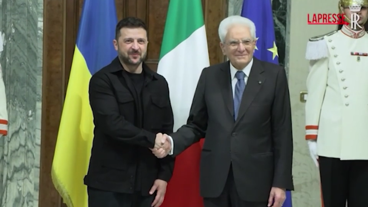ucraina mattarella a zelensky pieno sostegno italia a indipendenza kiev