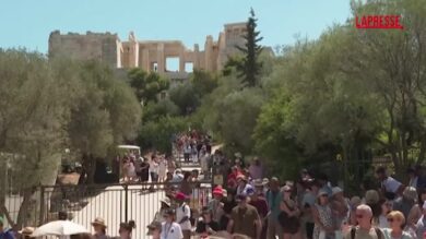 Grecia, chiusa l'Acropoli ad Atene a causa delle alte temperature