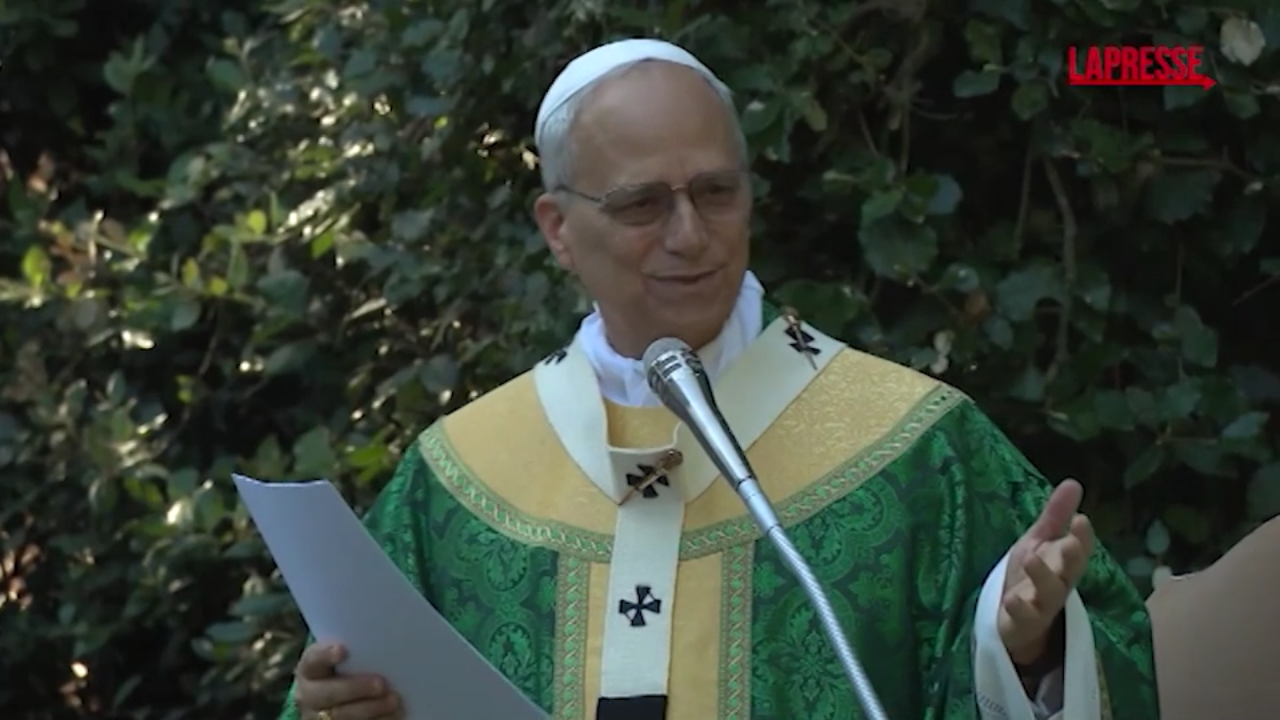 papa leone xiv celebra la prima messa green della storia curiamo la casa comune