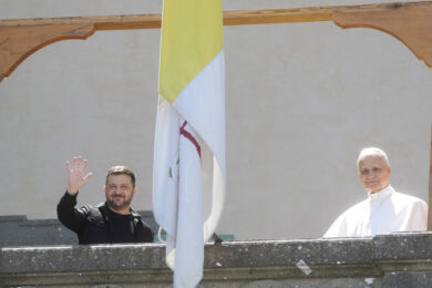 Zelensky a Roma, vede il Papa e poi Mattarella LIVE