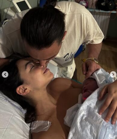 Ernia e Valentina Cabassi, è nata Sveva