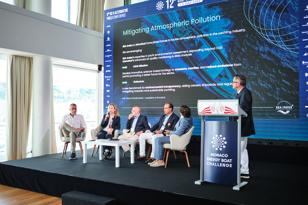 Monaco: SEA Index e ATMOSUD affrontano la nuova frontiera, integrando le emissioni atmosferiche nei parametri di sostenibilità dei superyacht Monaco: SEA Index e ATMOSUD affrontano la nuova frontiera, integrando le emissioni atmosferiche nei parametri di sostenibilità dei superyacht