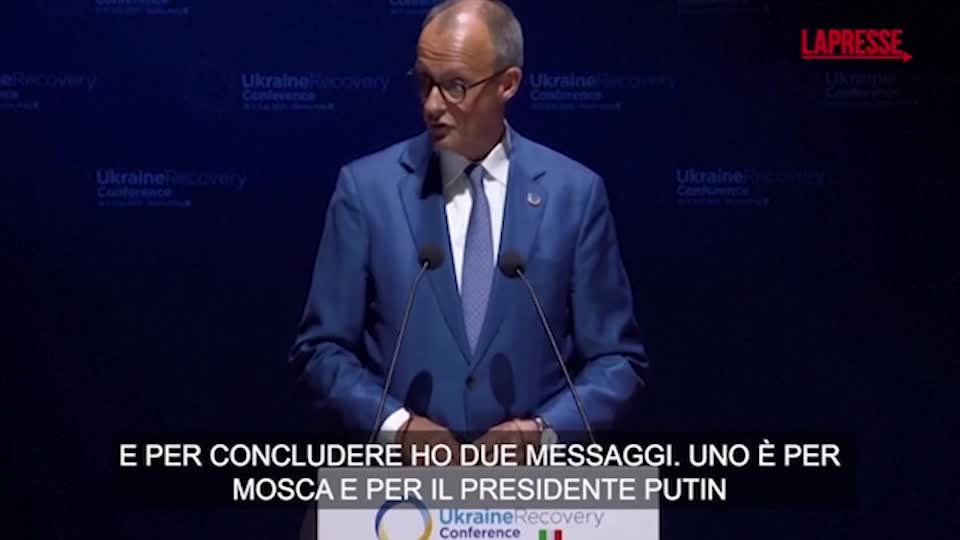 Ucraina, Merz: "Il mio messaggio a Trump è restate con noi europei" Ucraina, Merz: "Il mio messaggio a Trump è restate con noi europei"