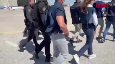 Villa Pamphili, Kaufmann partito dalla Grecia per Ciampino: le immagini della polizia