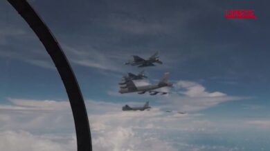 Sud Corea, esercitazioni militari con Usa e Giappone: le immagini