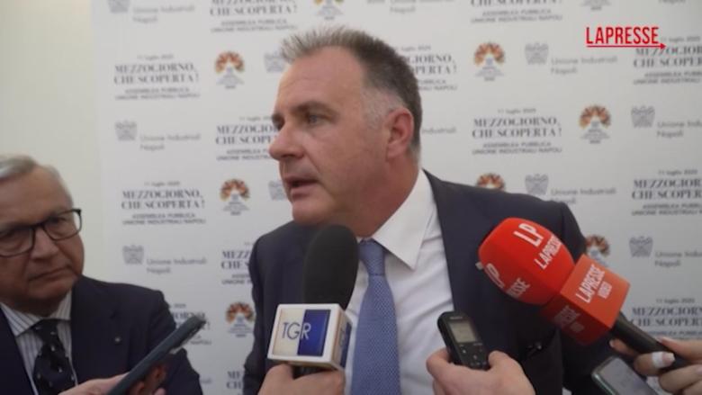 Napoli, Assemblea pubblica dell'Unione Industriali: "Il Sud cresce, Napoli baricentro"