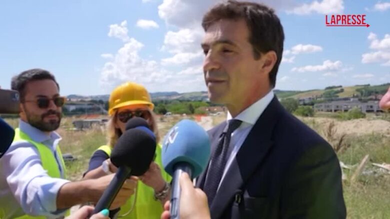 Ancona, svelata la facciata del nuovo ospedale Inrca