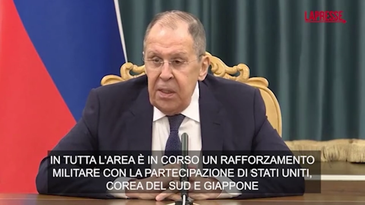 Nord Corea, Lavrov mette in guardia Usa, Sud Corea e Giappone: "Stop rafforzamento militare" Nord Corea, Lavrov mette in guardia Usa, Sud Corea e Giappone: "Stop rafforzamento militare"