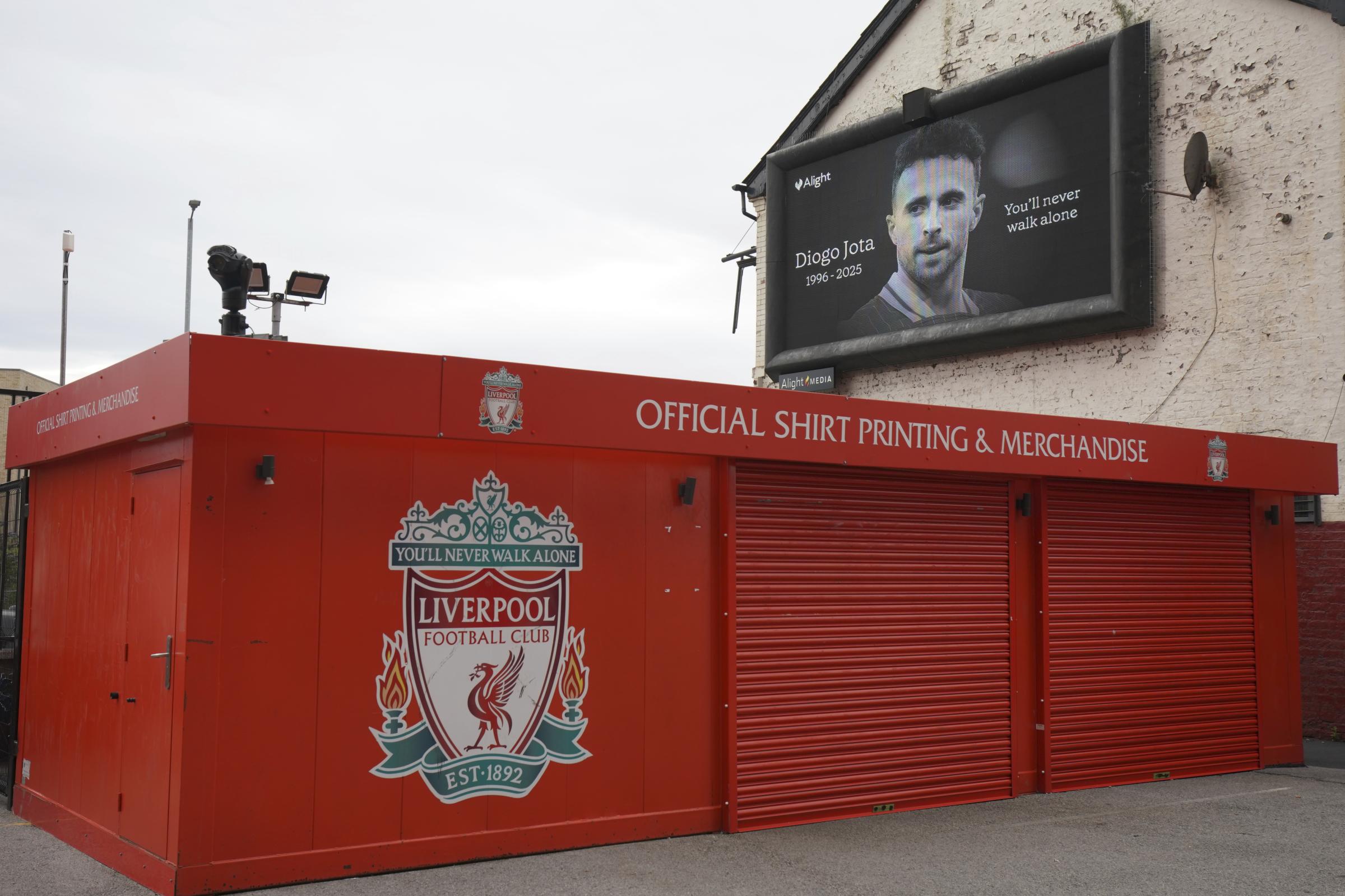 Diogo Jota, il Liverpool ritira la maglia numero 20
