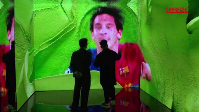 Messi, il ricordo del suo gol preferito diventa un’esperienza sensoriale